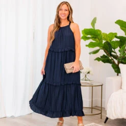 Anything About Me Dress, Blue