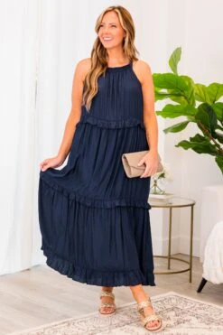 Anything About Me Dress, Blue -Chic Soul Store AnythingAboutMeDress Blue 8