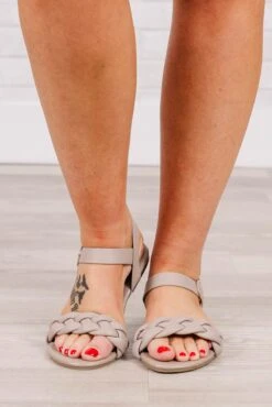 Artemis Walking Sandals, Gray 10 Artemis Walking Sandals, Gray -Chic Soul Store ArtemisWalkingSandals Gray