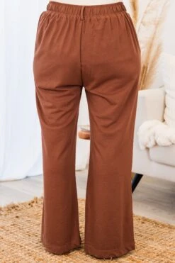 As You Know Pants, Brown 15 As You Know Pants, Brown -Chic Soul Store AsYouKnowPants Brown 4