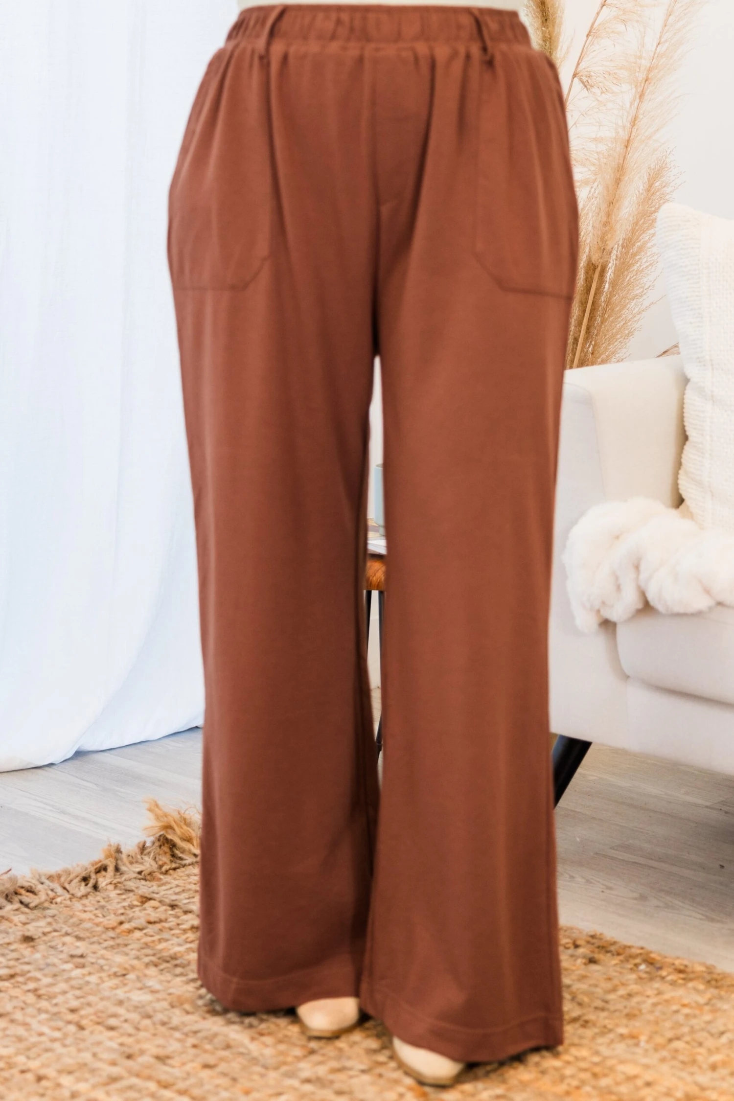 As You Know Pants, Brown 4 As You Know Pants, Brown - Image 2