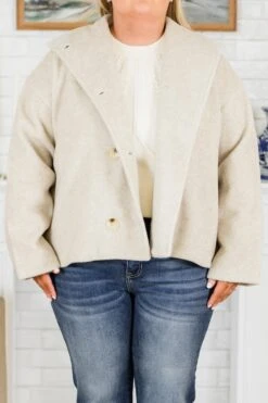 Ask Anyway Jacket, Taupe -Chic Soul Store AskAnywayJacket Taupe 2 1