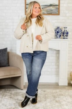 Ask Anyway Jacket, Taupe -Chic Soul Store AskAnywayJacket Taupe 5 1