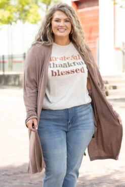 Ask For Anything Cardigan, Mocha