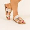 At The Dock Sandals, Nude -Chic Soul Store AtTheDockSandals Nude 2