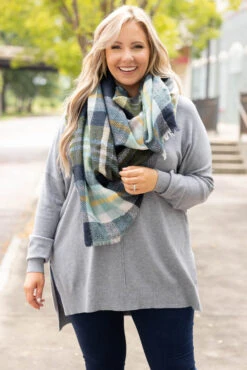 Autumn In New York Scarf, Navy