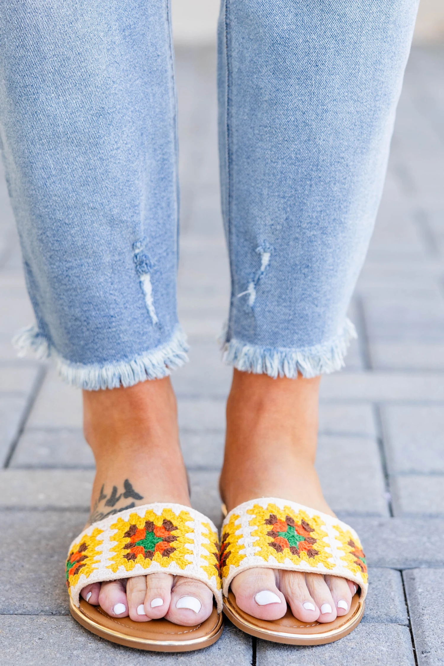Back In Cancun Sandals, Yellow 5 Back In Cancun Sandals, Yellow - Image 3