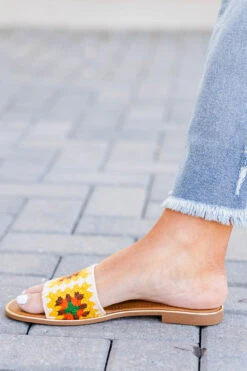 Back In Cancun Sandals, Yellow 11 Back In Cancun Sandals, Yellow -Chic Soul Store BackInCancunSandals Yellow 4