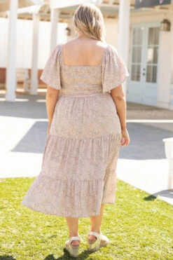 Back To The Days Dress, Taupe 12 Back To The Days Dress, Taupe -Chic Soul Store BackToTheDaysDress Taupe 1426