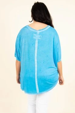 Balanced Top, Deep Sky -Chic Soul Store BalancedTop DeepSky 9959