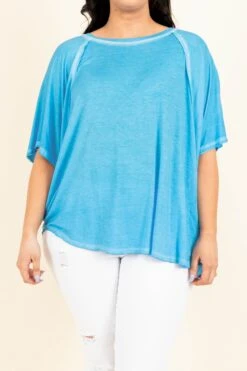 Balanced Top, Deep Sky -Chic Soul Store BalancedTop DeepSky 9960