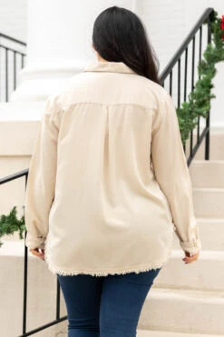 Basically Never Top, Sand -Chic Soul Store BasicallyNeverTop Sand 7330