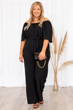Bayside Walks Jumpsuit, Black