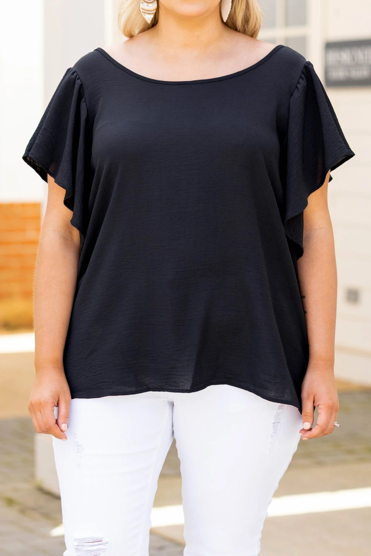 Be Gorgeous Top, Black 6 Be Gorgeous Top, Black - Image 4