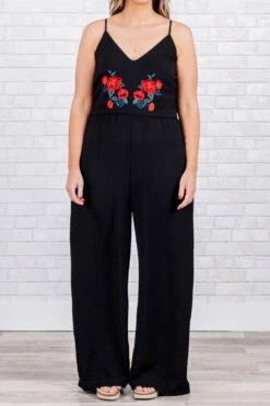 Be Kind Jumpsuit, Black -Chic Soul Store BeKindJumpsuit Black 2