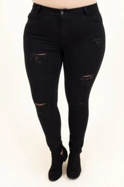 Be Somebody To You Jeggings, Black -Chic Soul Store BeSomebodyToYouJeggings Black