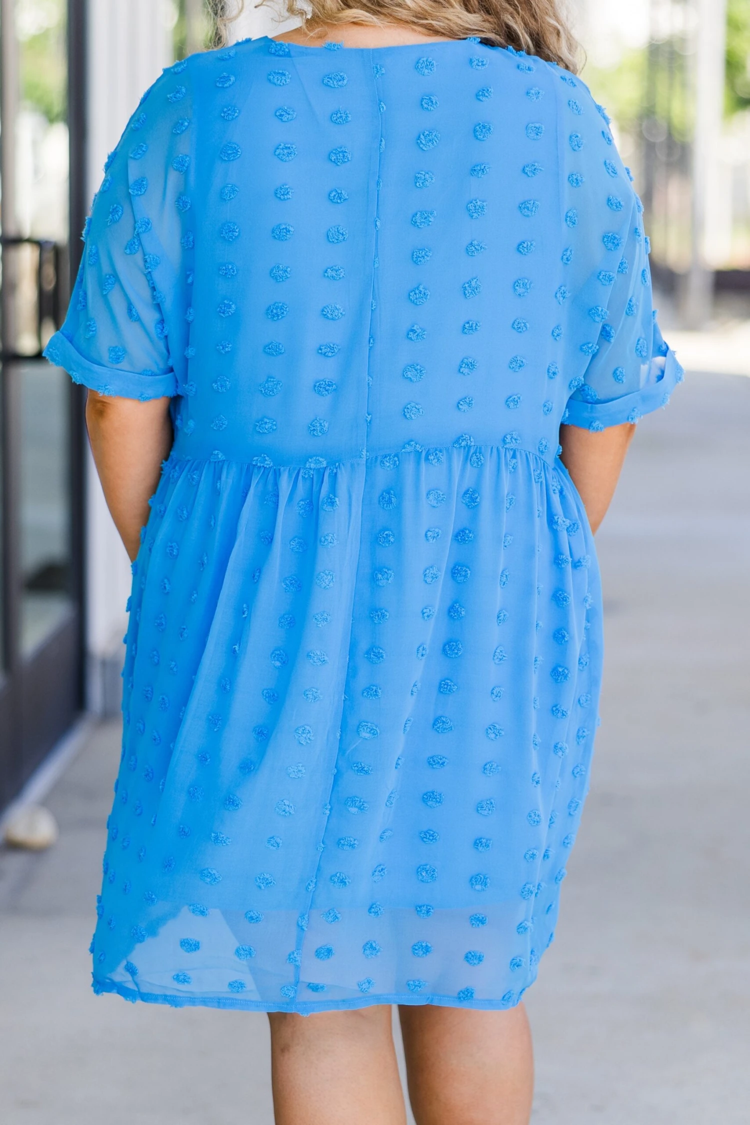 Be Spotted Dress, Deep Sky 9 Be Spotted Dress, Deep Sky - Image 7