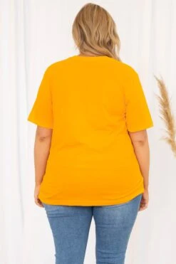 Be The Sunshine Tee, Heather Marmalade -Chic Soul Store BeTheSunshineTee HeatherMarmalade 3149
