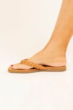 Beach Braid Sandals, New Tan -Chic Soul Store BeachBraidSandals NewTan 4