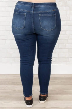 Beautiful Views Jeans, Dark Wash -Chic Soul Store BeautifulViewsJeans DarkWash 9283