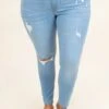 Beauty And Better Jeans, Light Wash -Chic Soul Store BeautyAndBetterJeans LightWash 3472
