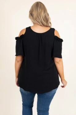 Beauty And Better Top, Black -Chic Soul Store BeautyAndBetterTop Black 0039
