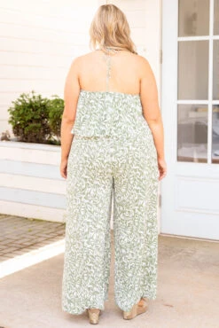 Beauty Intentions Jumpsuit, Green 12 Beauty Intentions Jumpsuit, Green -Chic Soul Store BeautyIntentionsJumpsuit Green 1183