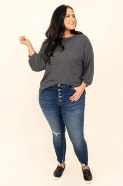 Because Of You Jeans, Dark Wash 11 Because Of You Jeans, Dark Wash -Chic Soul Store BecauseOfYouJeans DarkWash 9861