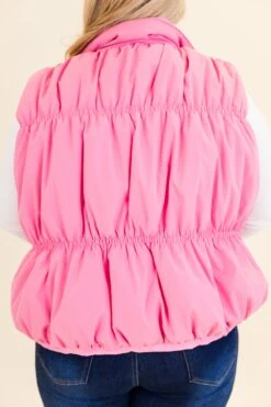 Behind Blue Eyes Vest, Pink -Chic Soul Store BehindBlueEyesVest Pink 2