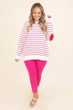 Being Used Top, Hot Pink -Chic Soul Store BeingUsedTop HotPink 8814