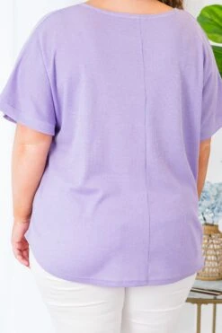 Bellflower Top, Lilac -Chic Soul Store BellflowerTop Lilac 2