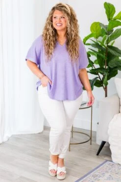 Bellflower Top, Lilac -Chic Soul Store BellflowerTop Lilac 6