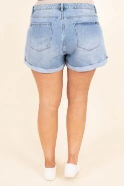 Best Ever Shorts, Light Wash -Chic Soul Store BestEverShorts LightWash