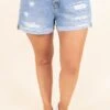 Best Ever Shorts, Light Wash -Chic Soul Store BestEverShorts LightWash 3