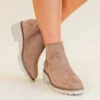 Bet Your Boots Booties, Taupe -Chic Soul Store BetYourBootsBooties Taupe 6
