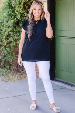 Beyond Basic Pants, White 11 Beyond Basic Pants, White -Chic Soul Store BeyondBasicPants White 2