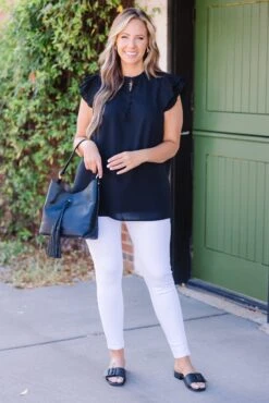 Beyond Basic Pants, White 15 Beyond Basic Pants, White -Chic Soul Store BeyondBasicPants White 5