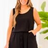 Beyond Obsessed Romper, Black