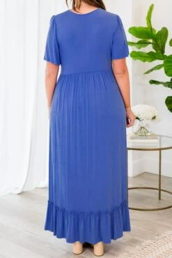 Blackbird Singing Dress, Cobalt -Chic Soul Store BlackbirdSingingDress Cobalt