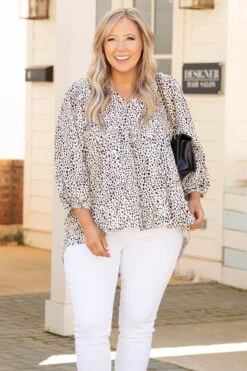 Blast Time Top, Cream