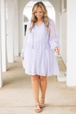 Blessed With The Best Dress, Lavender -Chic Soul Store BlessedWithTheBestDress Lavender 7034