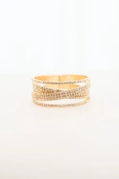 Bling Empire Bracelet, Gold 12 Bling Empire Bracelet, Gold -Chic Soul Store BlingEmpireBracelet Gold 2