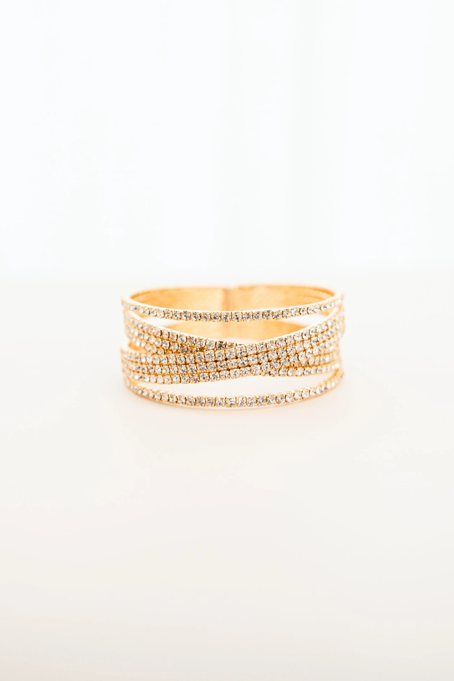 Bling Empire Bracelet, Gold 7 Bling Empire Bracelet, Gold - Image 5