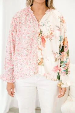 Blissful Song Top, Pink -Chic Soul Store BlissfulSongTop Pink 2