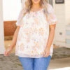 Block Party Dinner Top, Ivory -Chic Soul Store BlockPartyDinnerTop Ivory 3738