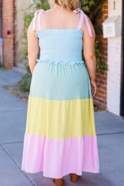 Blooming Daydream Dress, Blue 13 Blooming Daydream Dress, Blue -Chic Soul Store BloomingDaydreamDress Blue