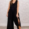 Boho In Lace Jumpsuit, Black