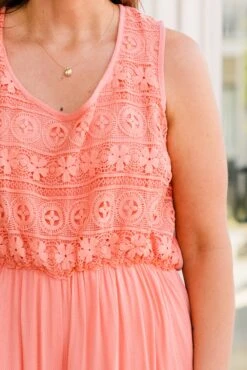 Boho In Lace Jumpsuit, Peach -Chic Soul Store BohoInLaceJumpsuit Peach 4 638e9be5 411b 4eb8 8054 981e640d50f5