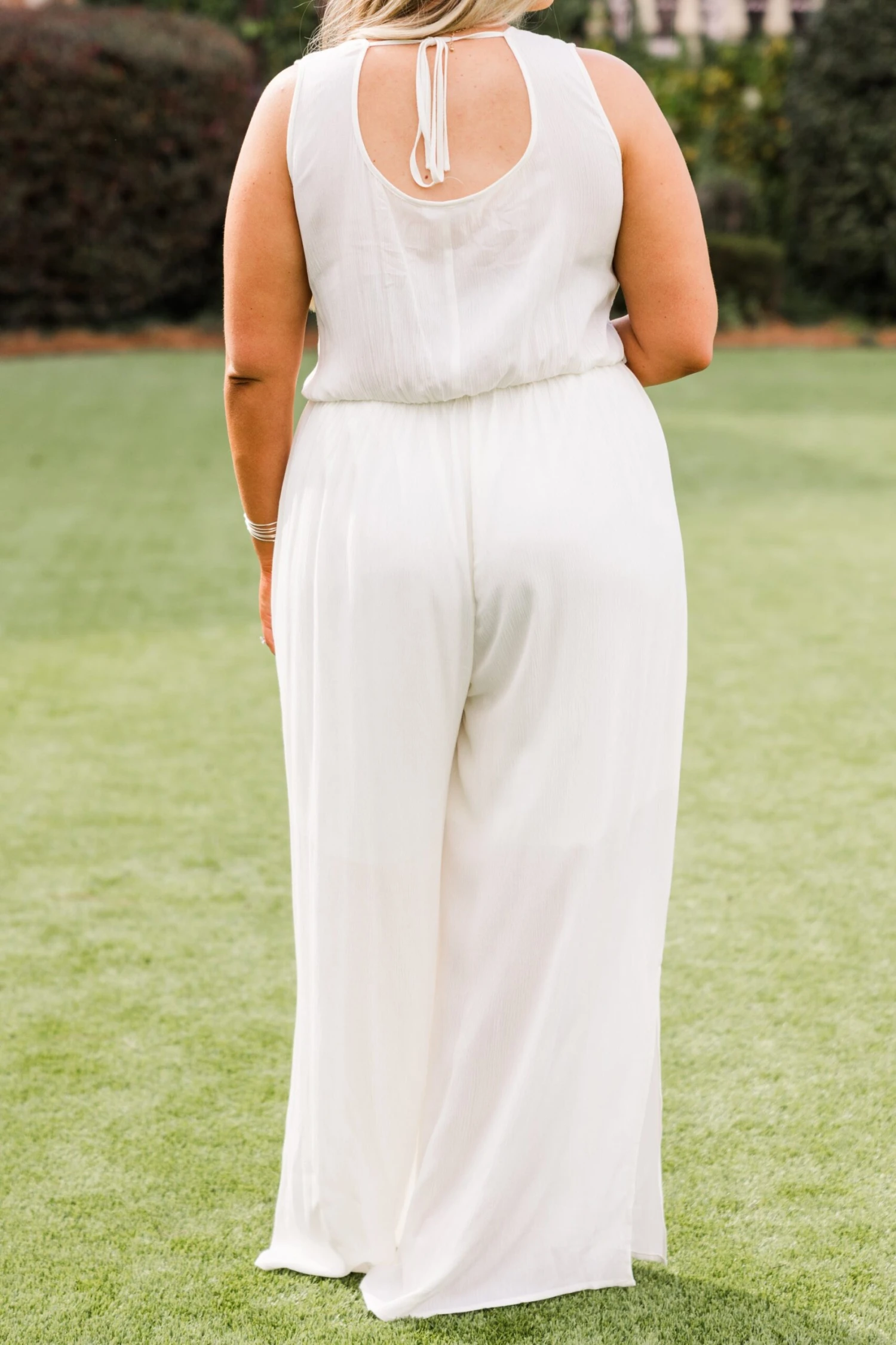 Boho In Lace Jumpsuit, White 7 Boho In Lace Jumpsuit, White - Image 5