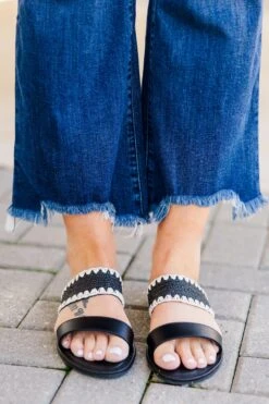 Book My Flight Sandals, Black 12 Book My Flight Sandals, Black -Chic Soul Store BookMyFlightSandals Black 3